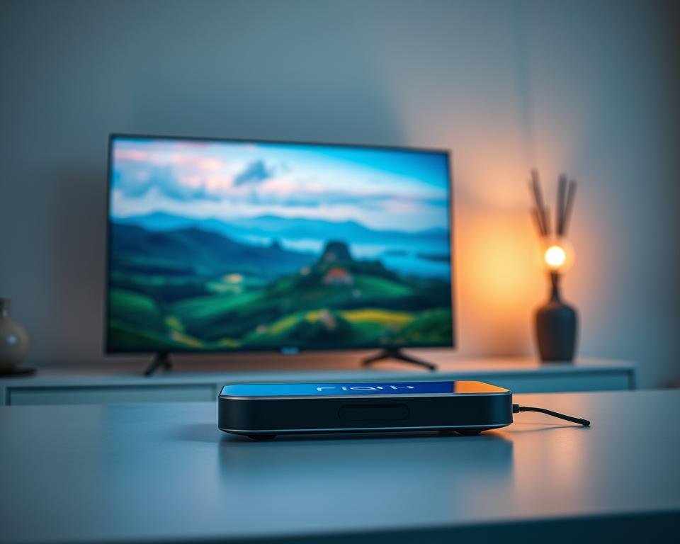 A vibrant, high-quality IPTV streaming experience with crisp visuals and rich colors. In the foreground, a sleek, modern streaming device showcases a pristine display of vivid, high-definition content. The middle ground features a lush, cinematic landscape with sweeping vistas, hinting at the global and local content available. In the background, a subtle, ethereal glow emanates, creating a premium, immersive atmosphere. Soft, warm lighting illuminates the scene, conveying a sense of comfort and luxury. The composition is balanced, with clean lines and a minimalist aesthetic that reflects the sophistication of the IPTV service. A vibrant, high-quality IPTV streaming experience with crisp visuals and rich colors. In the foreground, a sleek, modern streaming device showcases a pristine display of vivid, high-definition content. The middle ground features a lush, cinematic landscape with sweeping vistas, hinting at the global and local content available. In the background, a subtle, ethereal glow emanates, creating a premium, immersive atmosphere. Soft, warm lighting illuminates the scene, conveying a sense of comfort and luxury. The composition is balanced, with clean lines and a minimalist aesthetic that reflects the sophistication of the IPTV service.