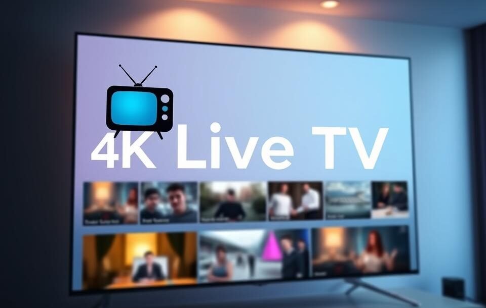 UK live TV 4K streaming service