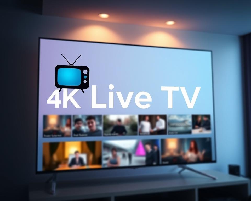 UK live TV 4K streaming service