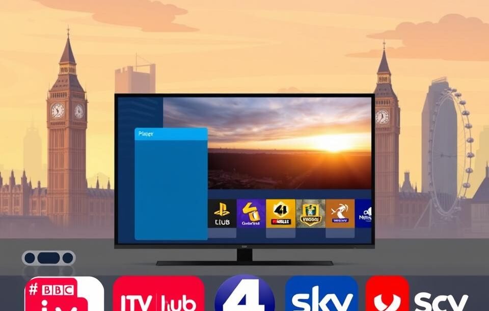 UK live TV streaming subscription