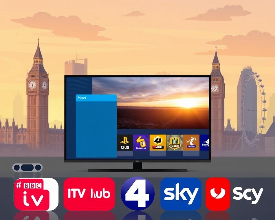 UK live TV streaming subscription